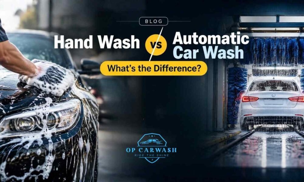 Hand Wash vs Automatic Car Wash