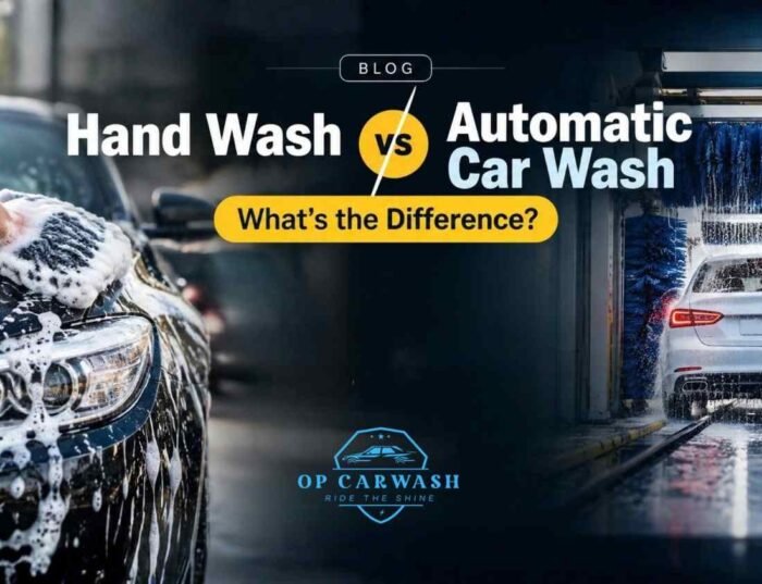 Hand Wash vs Automatic Car Wash: What's the Difference? 