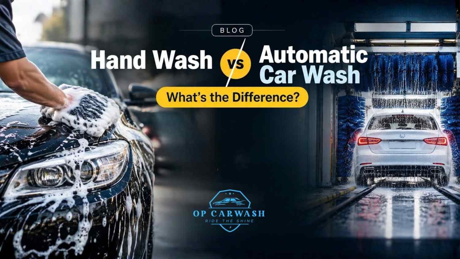 Hand Wash vs Automatic Car Wash: What’s the Difference? 