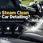 Steam Clean Interior Car Detailing